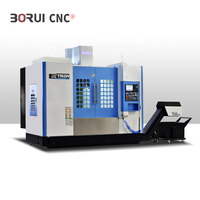 Centre d'usinage vertical rigide VMC1160H avec conception à quatre glissières pour une précision à long terme et une résistance aux vibrations