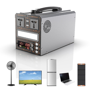 Station d'alimentation portable 300W 500W 1000W 1500W 2000W 2500W 3000W, batteries lithium-ion, camping, solaire - Product Image 3