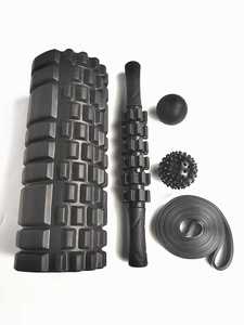Set di Rulli in Schiuma per Yoga 6-in-1 Personalizzabile, in Materiale EVA, con Rulli Muscolari e Banda Elastica 33x14cm per Yoga e <span class=keywords><strong>Pilates</strong></span> - Product Image 2
