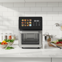 Freidora sin aceite al por mayor de 1350W y 10L con 12 programas de un toque, sin BPA, protección contra sobrecalentamiento, lista para enviar desde fábrica