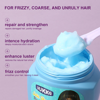 Groothandel Anti-Frizz Salon & Spa Haarmasker voor Droog, Pluizig Haar, Diepgaande Conditionering & Gladmakende Reparatie, Behandeling voor Gespleten Punten