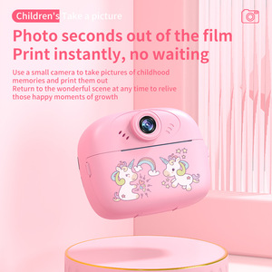 Máy ảnh trẻ em 2000W 1080p HD, máy quay <span class=keywords><strong>video</strong></span> kỹ thuật số cho trẻ em, tích hợp trò chơi, hình mèo hoạt hình dễ thương, màn hình mini 2.0 inch, quà tặng đồ chơi B1 - Product Image 5
