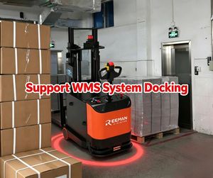 Solution de manutention automatisée : Robot AMR autonome avec navigation laser SLAM pour la logistique en entrepôt étroit, chariot à palettes HAMMER2.0 1200k - Product Image 3