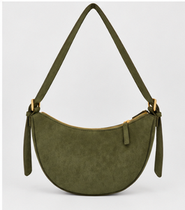 Sac fourre-tout d'épaule imperméable demi-lune personnalisé pour femme, léger, en maille, avec fermeture éclair et pompon, pour l'extérieur, 1-1,9 L, haute qualité - Product Image 4