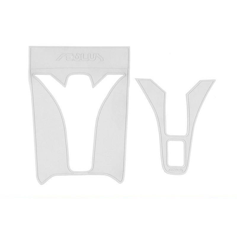 Beige white gear pad