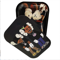 Nouvel Arrivage Plateau à Rouler en Métal Wed, en Fer Blanc, avec Logo Personnalisé, pour Herbes à Rouler, Vente en Gros