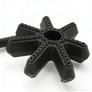 Quemadores comerciales para estufas de gas, piezas de repuesto, quemador frontal superior de hierro fundido, conjunto de quemador frontal superior abierto - Product Image 1