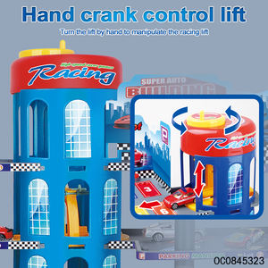 Ensemble de jeux de voitures de course pour enfants garçons avec 8 pièces pour parking de <span class=keywords><strong>garage</strong></span> à plusieurs niveaux - Product Image 4