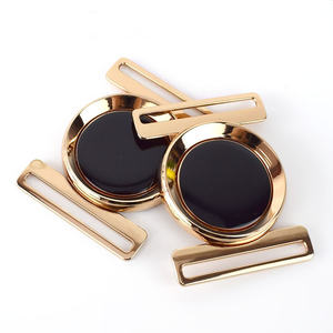 Deepeel AP531 50mm DIY परिधान सामान महिलाओं के वस्त्र Fashon सजावट बटन जस्ता मिश्र धातु दौर बेल्ट बकसुआ - Product Image 4