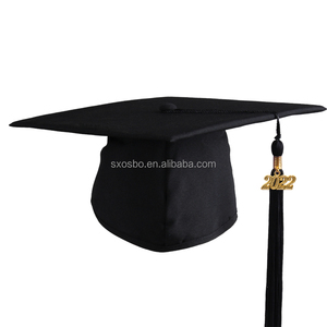 <span class=keywords><strong>Gorro</strong></span> <span class=keywords><strong>de</strong></span> Graduación para Niños en Negro o Azul Marino, Venta al por Mayor <span class=keywords><strong>2022</strong></span> - Product Image 1
