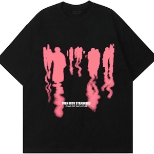 Casual Graphic Tees Oversized Creative Graffiti Short Sleeve Shirts Summer Casual Rapper Streetwear <b>Y2k</b> <b>Tops</b> Men's T-Shirt - Product Image 3