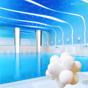 Boule filtrante en fibre blanche puissante pour la <span class=keywords><strong>filtration</strong></span> des piscines avec interception profonde <span class=keywords><strong>de</strong></span> la contamination, forte adsorption, rinçage facile - Product Image 5