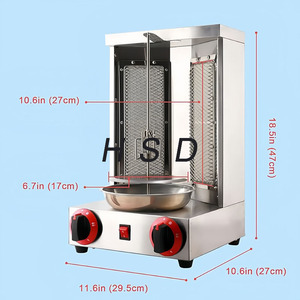 Machine à snacks pour restaurant, shawarma, <span class=keywords><strong>kebab</strong></span>, à vendre, machines de fabrication de produits carnés pour restaurant - Product Image 3