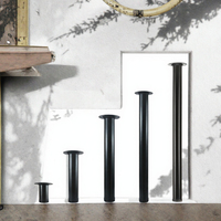 Pieds de table en fonte robustes et modernes pour meubles, détachables, ajustables, à fixation par pince, pour bricolage, pour bancs, tables basses et tables à manger, vente en gros