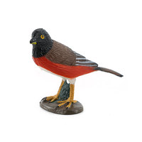 Modèle d'oiseau sauvage en PVC massif, simulation réaliste, motif pie, pour ornement de bureau, pot de fleurs, aménagement paysager, jouets de maternité à assembler