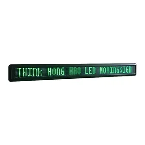 [hong Hao] Wireless Wifi Rolling Message Board Indoor LED Video Wall RS232 Floor Stand Advertising Signs RGB 5mm 983*105*50mm *