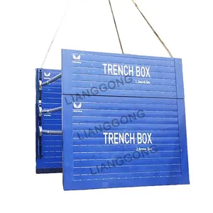 Lianggong Formwork Manufacture Safety Shoring Solutions Excavation Construction Equipment Trench Box