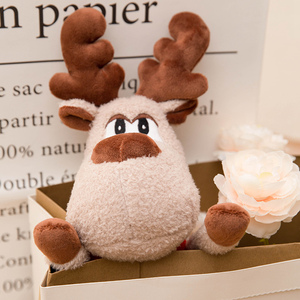 Cadeau de Noël Jouets en <span class=keywords><strong>peluche</strong></span> d'orignal de Noël mignons pour Noël - Product Image 4