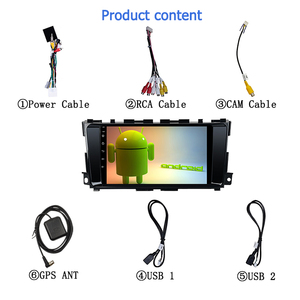 9 inch cho Nissan Teana altima 2013 2014 2015 2016 2017 2018 Car GPS Stereo đài phát thanh <span class=keywords><strong>Android</strong></span> 9.0 Player - Product Image 6