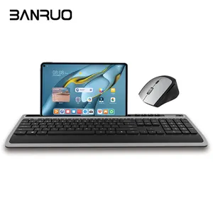 Nouvel arrivage PC Combo clavier chocolat d'ordinateur 10% de réduction et DPI 1600 souris sans fil pour un usage domestique