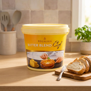 Beurre en Crème Mélangée, Aromatisé aux Fruits, Stérilisé, Semi-Moelleux, en Pot, Longue Durée de Conservation, Idéal pour la Pâtisserie, les Toasts et la Cuisine - Product Image 1