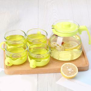 Bouilloire en verre, 1 bouilloire froide et 4 tasses, magasin, <span class=keywords><strong>Discount</strong></span> cadeaux promotionnels, vente en gros - Product Image 5