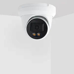 8MP 돔 포 카메라 양방향 오디오 cctv 2.8mm 야간 투시경 포 5mp 돔 보안 카메라 내장 스피커