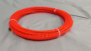 <span class=keywords><strong>Fil</strong></span> électrique <span class=keywords><strong>optique</strong></span> flexible de <span class=keywords><strong>fibre</strong></span> tirant l'extracteur rouge de câble de polyester d'outils d'installation - Product Image 3