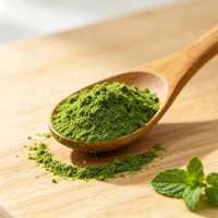 Poudre de menthe directement de l'usine, 100% naturelle, poudre de feuilles de menthe poivrée séchées pour la transformation alimentaire