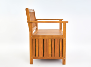 Direct Vietnam High Quality 100% Natural Solid <b>Wood</b> Three-Seat <b>Bench</b> Custom Packing New Design for Outdoor Garden - Product Image 3