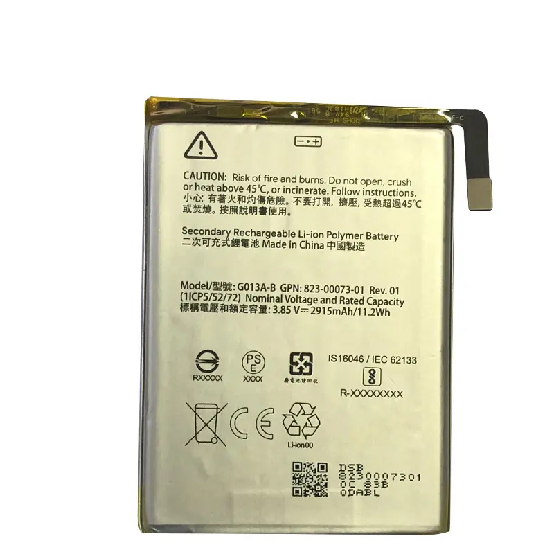 교체 배터리 2915mAh G013A-B 구글 픽셀 3 PIXEL3 G013B G013A G013AB