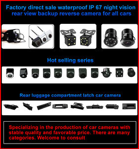 Caméra de recul carrée étanche STWEI, vente directe d'usine, image CCD AHD HD - Product Image 6