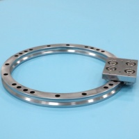 Rails de guidage linéaires en acier à roulements étanches à la poussière, lignes de convoyeurs circulaires à vitesse réglable de haute précision pour lentilles optiques