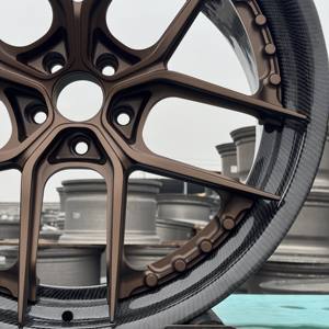 20-23 pouces Jantes en alliage de fibre de carbone forgé Motorsports Performance pour <span class=keywords><strong>Porsche</strong></span> pour McLaren Nouvel État 100mm PCD Aluminium - Product Image 6