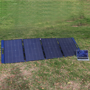 Oferta Especial: Panel Solar Portátil Plegable de 280W, Negro e Impermeable, con Celdas de 125mmx125mm para Camping y Energía Móvil al Aire Libre - Product Image 6