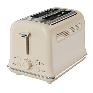 편리한 아침 식사를위한 전기 빵 토스터 완벽하게 구운 조각 필수 플라스틱 가정용 빵 메이커 - Product Image 3