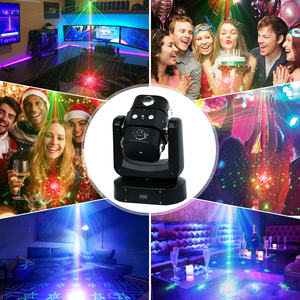 Chine Led bras vent feu roue 150W tête mobile lumière <span class=keywords><strong>Club</strong></span> équipement Auto DMX512 vert Laser rouge Laser scène lumières stroboscopique - Product Image 6