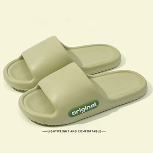 Venta al por mayor Eva mujeres chanclas antideslizante Venta caliente moda verano Playa Punta completa hogar barato zapatillas personalizadas - Product Image 6