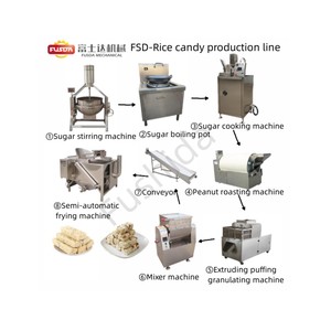 FSD-línea de producción de dulces de azúcar/arroz para negocios de aperitivos - Product Image 6