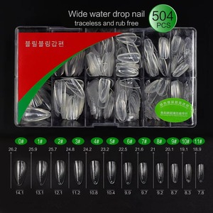 Uñas Postizas Francesas Transparentes <span class=keywords><strong>de</strong></span> Alta Calidad, 504 Piezas, <span class=keywords><strong>Precio</strong></span> Económico al por Mayor, Uñas Postizas Personalizadas - Product Image 4