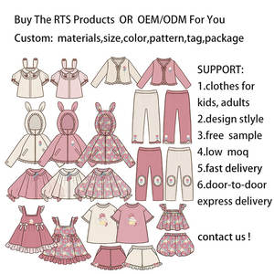 Oem enfants fille été mignon pyjama ensemble personnalisé bébé dessin animé lâche respirant vêtements de nuit odm aéré matériaux enfants vêtements ensemble - Product Image 2