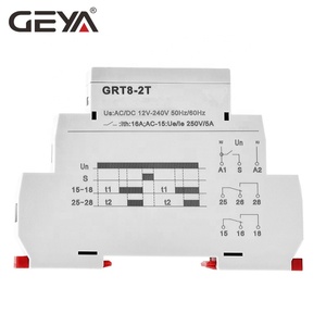 GEYA Achats En Ligne GRT8-2T Double <span class=keywords><strong>Relais</strong></span> Temporisé AC230V 2 Retard <span class=keywords><strong>Relais</strong></span> Électronique - Product Image 4