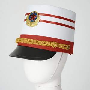 Enfants bande grand chapeau fanfare batteur garçon chapeau Halloween Cosplay fête Costume accessoires haute qualité bande uniforme chapeau - Product Image 2