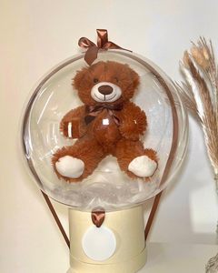 LED Clear Single PVC Christmas Birthday Valentine's Wedding Ball Sticker Inflatable Helium Balloon with LED Light Inside - Product Image 2