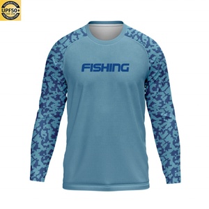 Chemises de pêche personnalisées à sublimation respirantes, légères, anti-UV, effet rafraîchissant, protection solaire UPF 50, manches longues, vêtements de pêche performants - Product Image 4