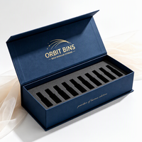 Boîte d'échantillons de parfum miniatures personnalisées en gros, flacon en verre de 3 ml, 5 ml, 10 ml, coffret découverte, boîte d'emballage cadeau magnétique en papier