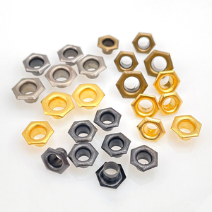 Fabricante de ojales, venta al por mayor, ojales de zapatos hexagonales de metal <span class=keywords><strong>para</strong></span> <span class=keywords><strong>calzado</strong></span> - Product Image 1