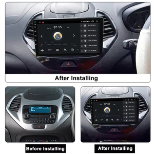 4G DSP WiFi BT 2 Din Écran Tactile Autoradio Lecteur GPS Navigation Multimédia Carplay OBD2 pour <span class=keywords><strong>Ford</strong></span> Figo <span class=keywords><strong>2019</strong></span>-2020 Connexion USB - Product Image 3