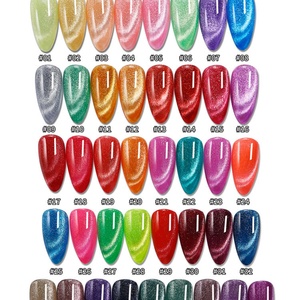 Esmalte de Uñas Magnético con Gel UV Reflectante, Efecto Brillante de Ojo de Gato, Esmalte de Uñas Removible con Efecto Brillante - Product Image 5