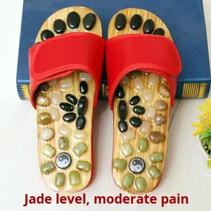 Pantofole da Casa JIANFAN <span class=keywords><strong>con</strong></span> <span class=keywords><strong>Pietre</strong></span> Aggiunte, Scarpe Antiscivolo, Suola Rigida in Legno - Product Image 5